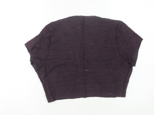 Womens UK Size 12 Phase Eight Purple Cardigan Jumper