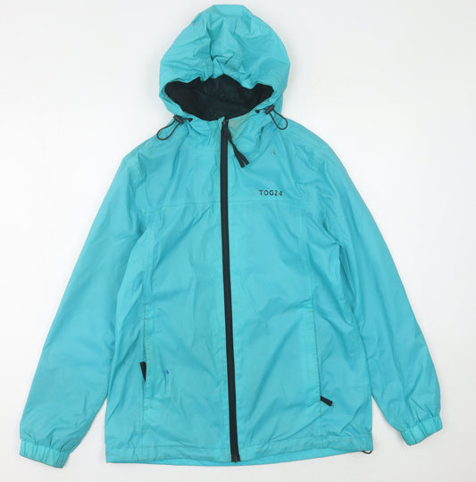 Womens UK Size 10 TOG24 Blue Anorak Coat