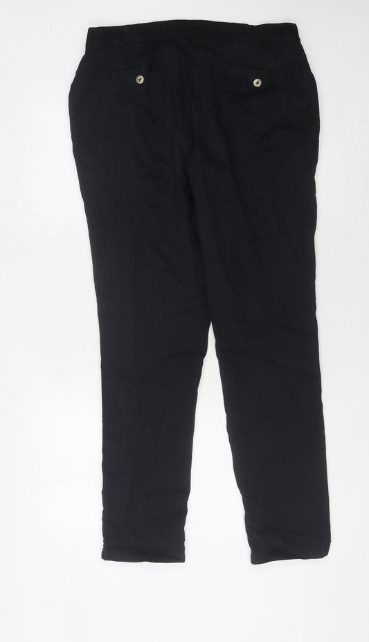 Zara Men's Black Trousers Size 38