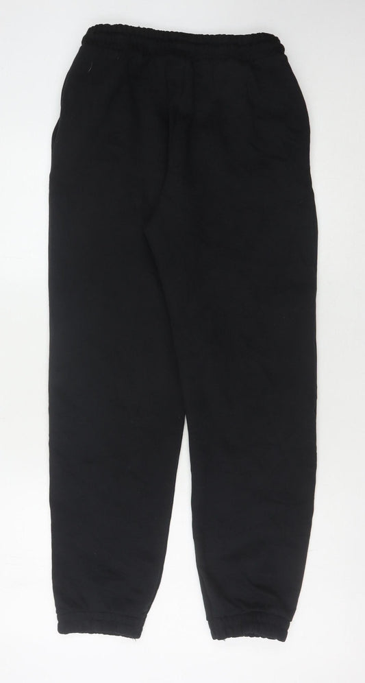 Zara Women's Black Jogger Trousers, Size M