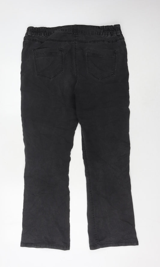 Bonmarché Women's Black Size 16 Jeans