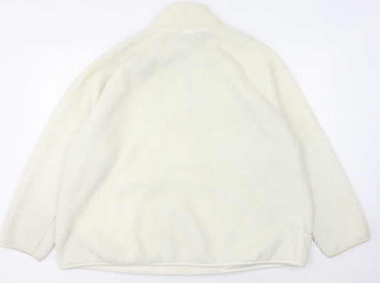 Womens UK Size 20 Marks and Spencer Ivory Pullover Sweatshirt