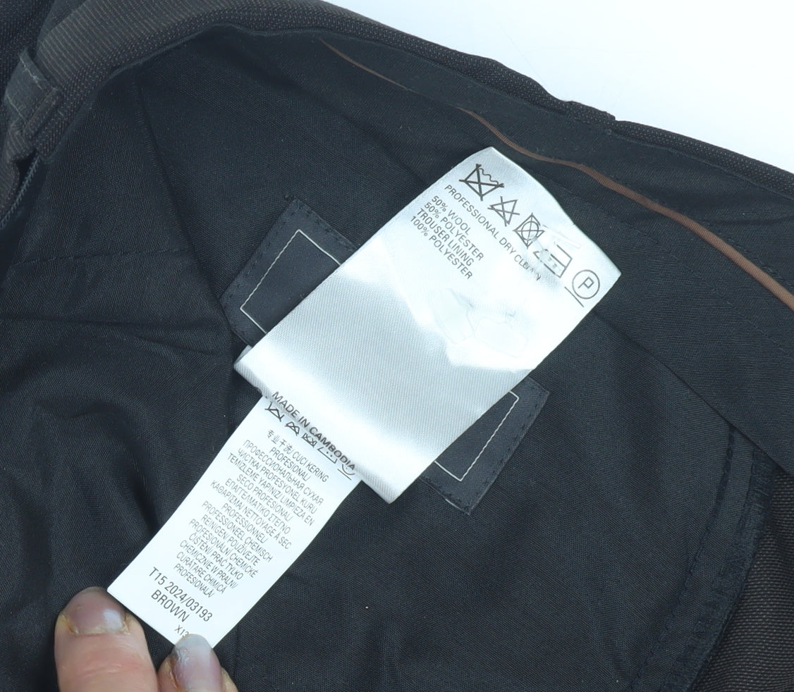 Marks and Spencer Men's Black Dress Pants XL