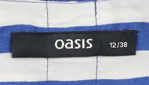 Womens UK Size 12 Oasis Blue T-Shirt