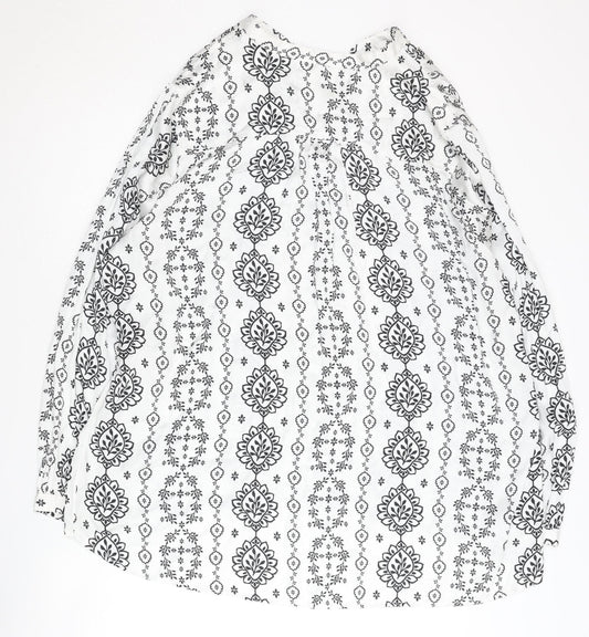 Womens UK Size 18 Marks and Spencer White Blouse