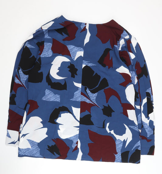 Jasper Conran Women's Multicoloured Floral Blouse Size 18