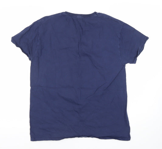 Volkswagen Men's Blue Graphic T-Shirt Size M