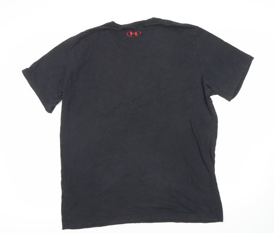 Under Armour Men's Black Large Sports T-Shirt