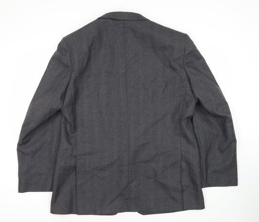 Mens UK Size 44 C&A Regular Grey Suit Jacket