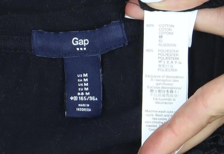 GAP Women's Black Sleeveless Shift Dress Size 12