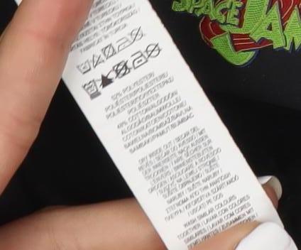 Primark XS Black Space Jam Men's Hoodie