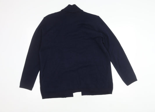 Classic Women's Blue Cardigan Size 12