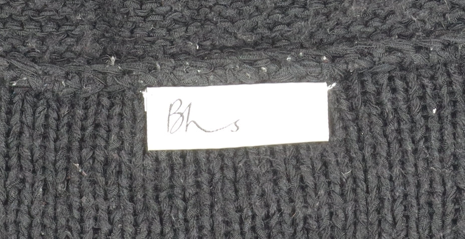 Womens UK Size 20 BHS Black Cardigan Jumper