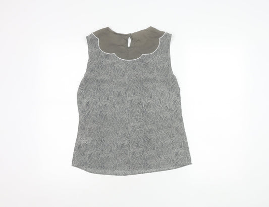 Banana Republic Women's Grey XS Blouse Sleeveless