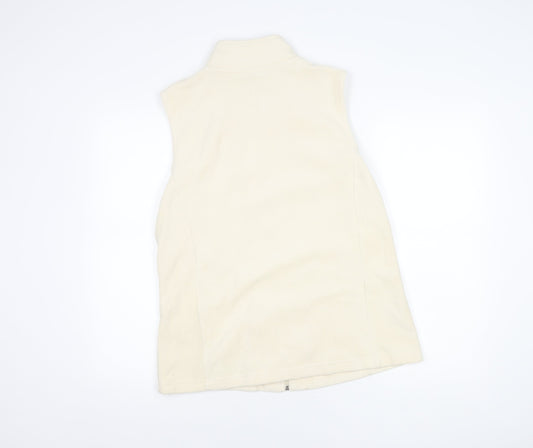 Damart Women's Ivory Fleece Waistcoat Size 14/18