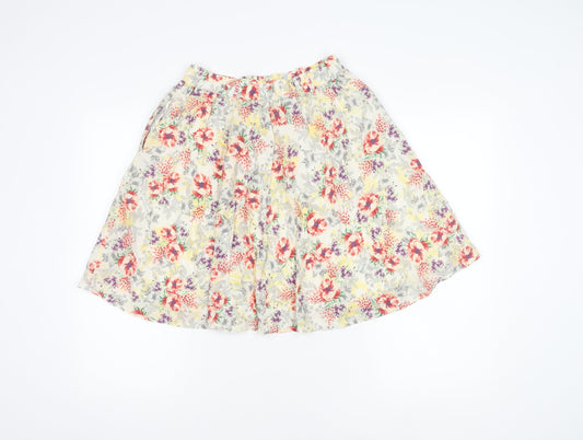 Marks and Spencer Floral Skirt Set Women Multicoloured UK 8