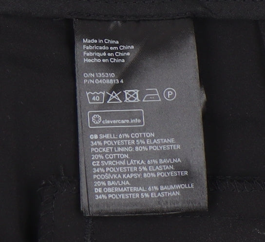 Womens UK Size 14 H&M Black Trousers