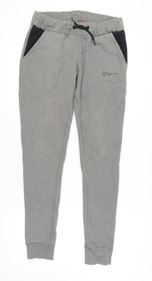 Mens UK Size M DFND Regular Fit Jogger Grey Trousers