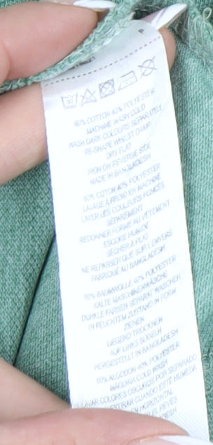 French Connection Men's Green 2XL Polo Shirt