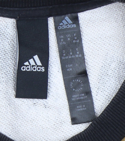 Adidas Women's Brown Pullover Animal Print Sweatshirt M