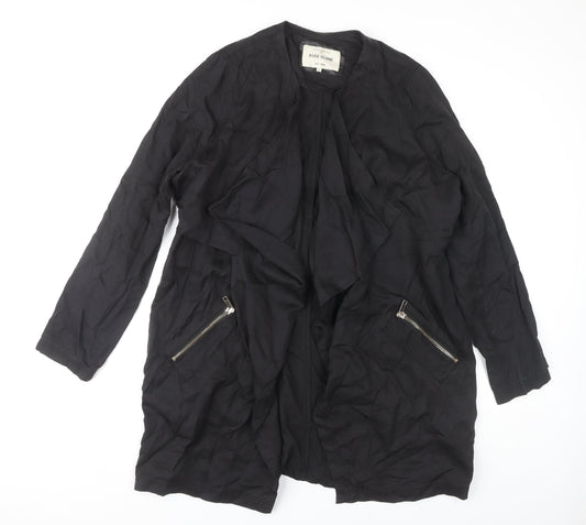 Womens UK Size 12 River Island Black Kimono Coat