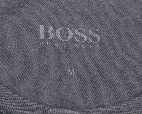 Mens UK Size M HUGO BOSS Grey T-Shirt