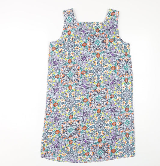New Look Women's Multicoloured Floral Dress Size 12