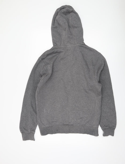 Mens UK Size S Nike Grey Pullover Hoodie