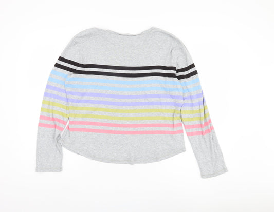 Womens UK Size L Talbots Multicoloured Basic T-Shirt