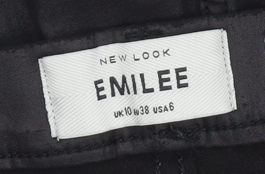New Look Women's Black Skinny Trousers Size 10