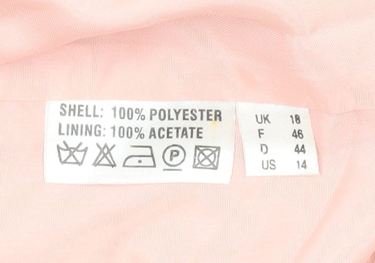 Jacques Vert Women's Pink Pencil Skirt Size 18