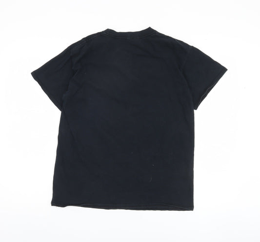 Mens UK Size M Friends Black T-Shirt