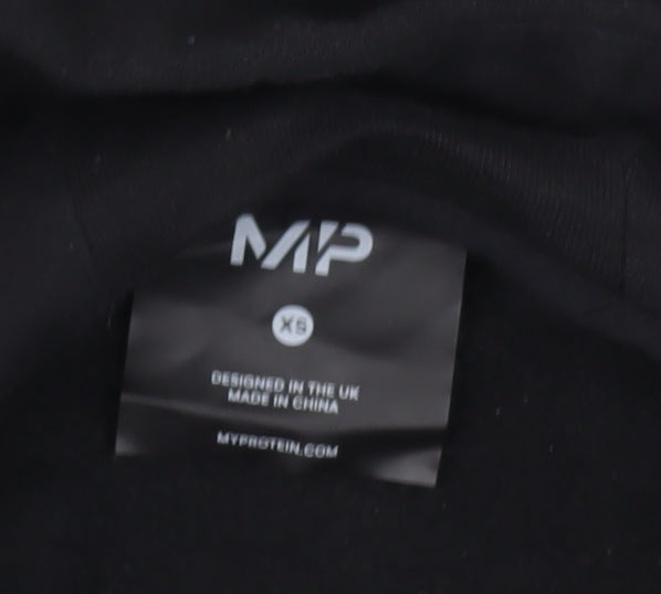 Mens UK Size XS MP Black Pullover Hoodie