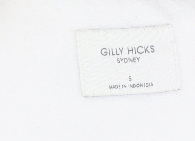 Womens UK Size S Gilly Hicks Ivory Pullover Sweatshirt