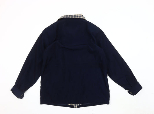 Hai Long Men's Blue L Basic Cotton Jacket