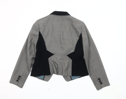 Marks and Spencer Women's Grey Blazer Size 14 Business Jacket