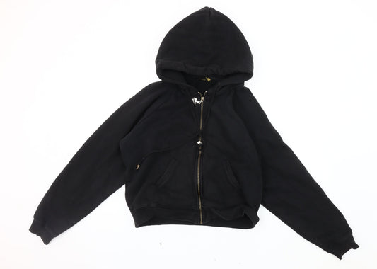 Sugarfree Women's Black XL Hooded Parka Jacket