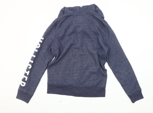 Mens UK Size S Hollister Blue Basic Jacket