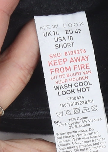 New Look Women's Black Size 14 Jeans