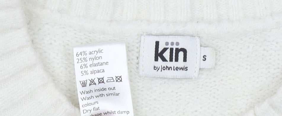 Womens UK Size S John Lewis Multicoloured Pullover Jumper