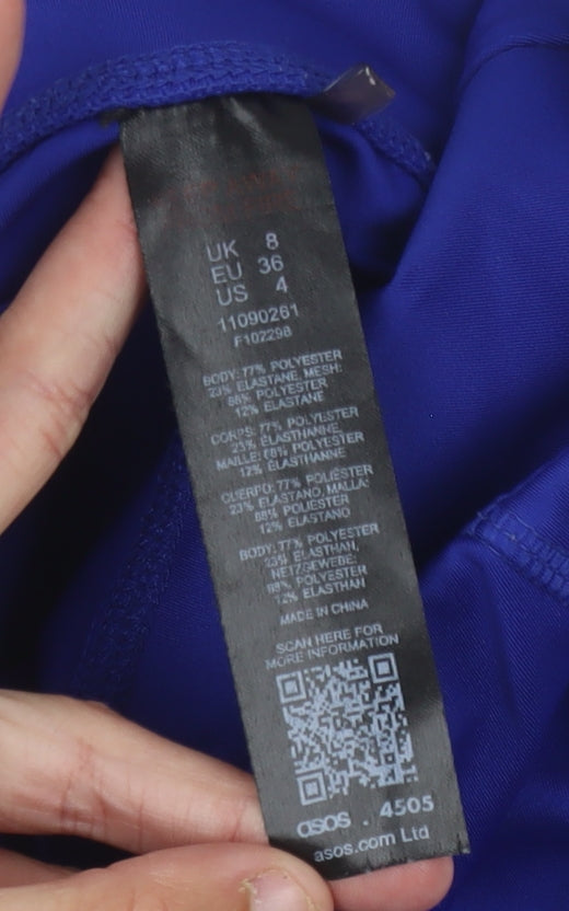 ASOS Women's Blue Leggings Size 8 Slim Fit