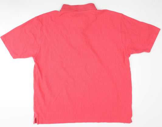 Greenwoods Men's Pink XL Polo Shirt