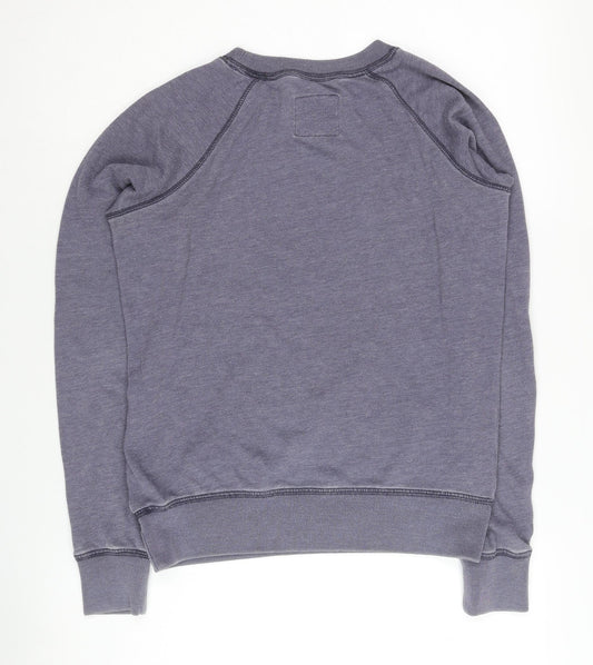 Womens UK Size M Jack Wills Purple Pullover Sweatshirt