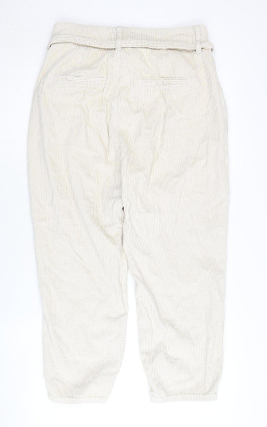 River Island Women's Beige Chino Trousers Size 14