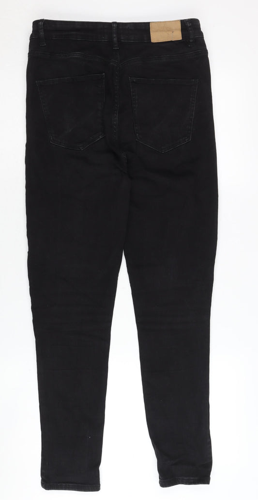 Zara Women Black Skinny Jeans, Size 12