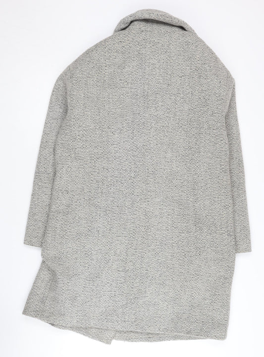 Womens UK Size XS Oasis Grey Pea Coat