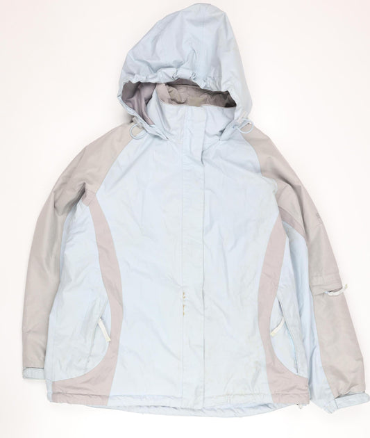 Womens UK Size 16 Regatta Blue Rain Coat