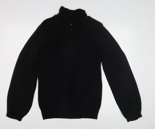 Womens UK Size 14 NEXT Black Pullover Jumper