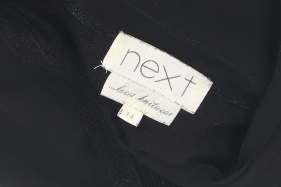 Womens UK Size 14 NEXT Black Pullover Jumper
