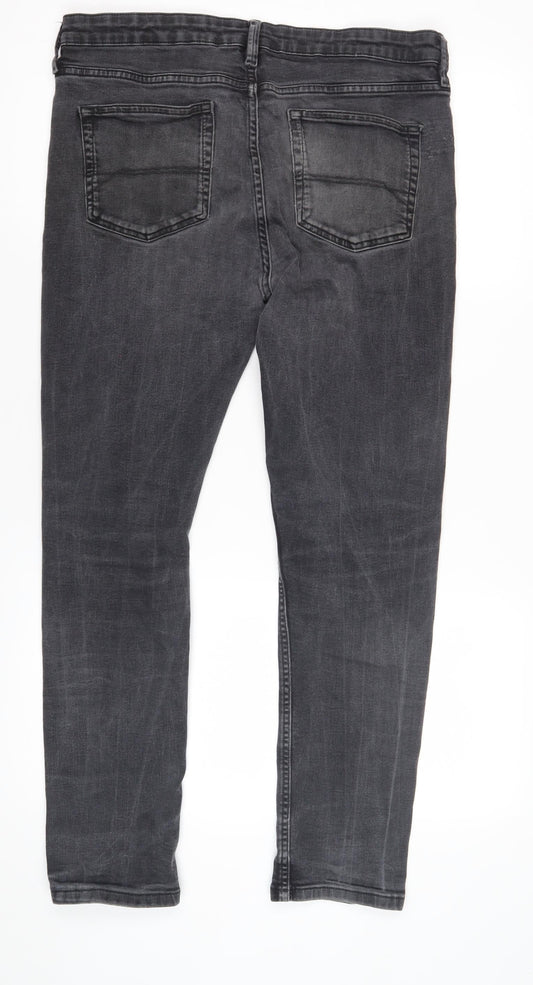 Criminal Men's Black Straight Jeans Size 34 Regular Fit